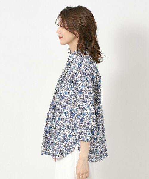 CORDIER / コルディア シャツ・ブラウス | 【リバティ／M～4Lサイズ】レイチェル プリントシャツ | 詳細2