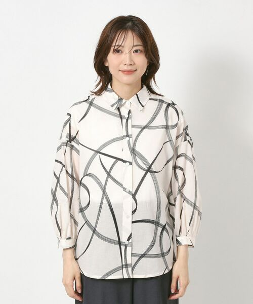 CORDIER / コルディア シャツ・ブラウス | アートラインデザインシャツ | 詳細1