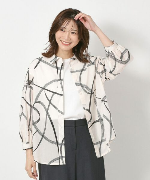 CORDIER / コルディア シャツ・ブラウス | アートラインデザインシャツ | 詳細12