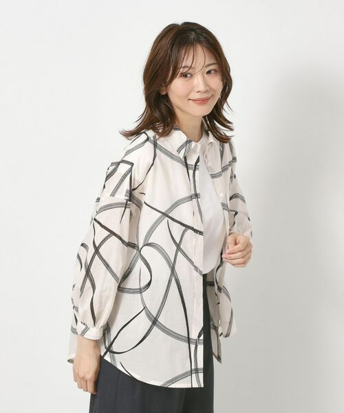 CORDIER / コルディア シャツ・ブラウス | アートラインデザインシャツ | 詳細13