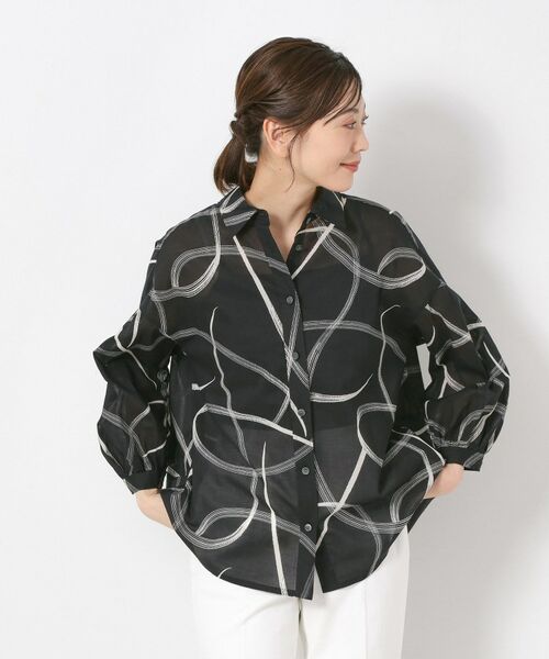 CORDIER / コルディア シャツ・ブラウス | アートラインデザインシャツ | 詳細8