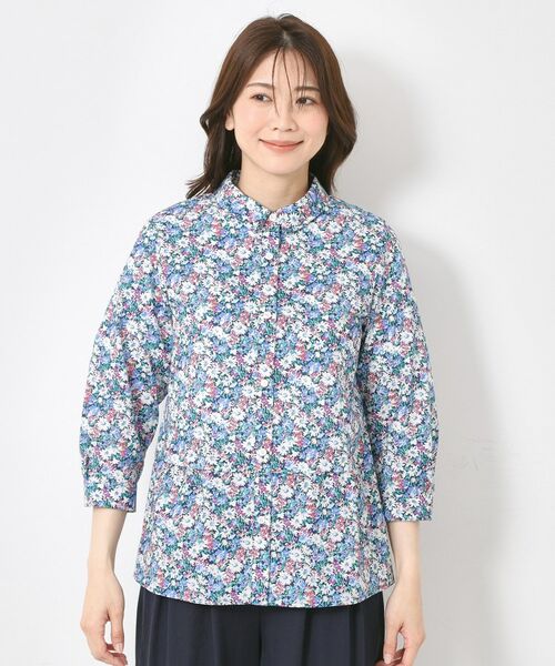 CORDIER / コルディア シャツ・ブラウス | 【M～4Lサイズ/セットアップ可】リバティ マーガレット シャツ | 詳細1