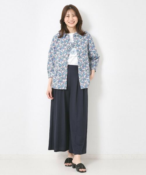 CORDIER / コルディア シャツ・ブラウス | 【M～4Lサイズ/セットアップ可】リバティ マーガレット シャツ | 詳細12