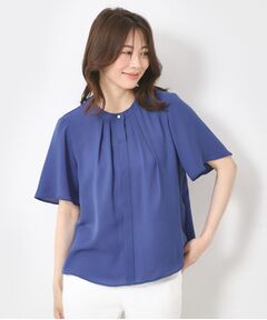 CORDIER / コルディア シャツ・ブラウス | 【M～4Lサイズ／セットアップ／手洗い可】ジョーゼットブラウス