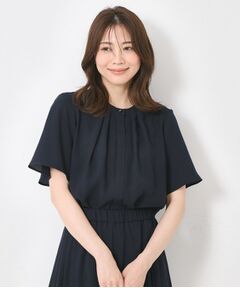 CORDIER / コルディア シャツ・ブラウス | 【M～4Lサイズ／セットアップ／手洗い可】ジョーゼットブラウス