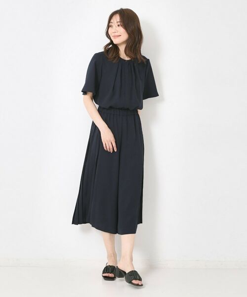 CORDIER / コルディア シャツ・ブラウス | 【M~4Lサイズ/セットアップ/手洗い可】ジョーゼットブラウス | 詳細16