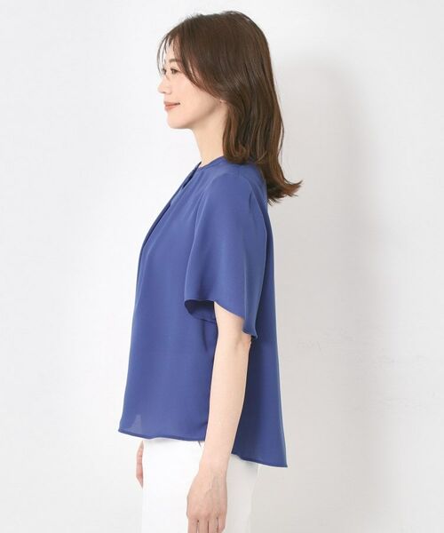 CORDIER / コルディア シャツ・ブラウス | 【M~4Lサイズ/セットアップ/手洗い可】ジョーゼットブラウス | 詳細2