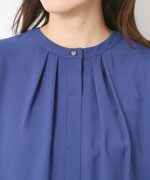 CORDIER / コルディア シャツ・ブラウス | 【M~4Lサイズ/セットアップ/手洗い可】ジョーゼットブラウス | 詳細4