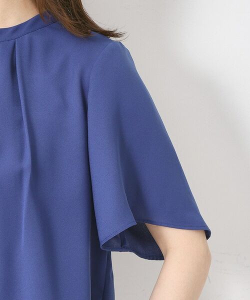 CORDIER / コルディア シャツ・ブラウス | 【M~4Lサイズ/セットアップ/手洗い可】ジョーゼットブラウス | 詳細5