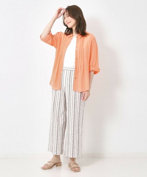 CORDIER / コルディア シャツ・ブラウス | 【M~4Lサイズ/洗える】シアードライシャツ | 詳細17