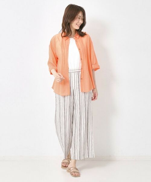 CORDIER / コルディア シャツ・ブラウス | 【M~4Lサイズ/洗える】シアードライシャツ | 詳細18