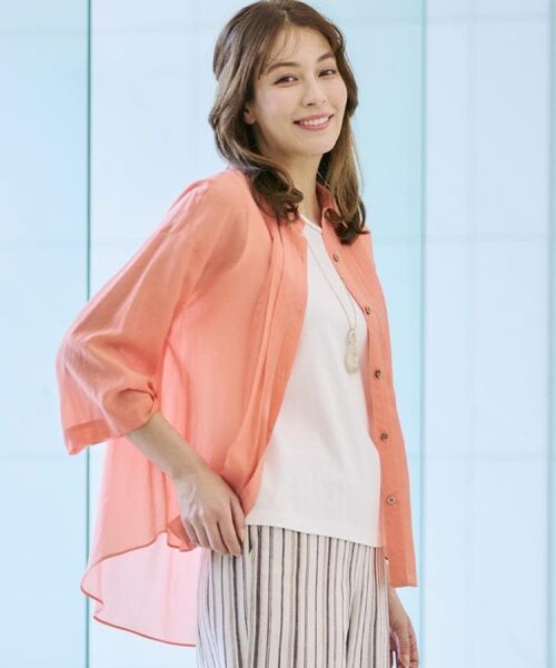 CORDIER / コルディア シャツ・ブラウス | 【M~4Lサイズ/洗える】シアードライシャツ | 詳細20