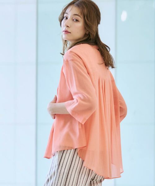 CORDIER / コルディア シャツ・ブラウス | 【M~4Lサイズ/洗える】シアードライシャツ | 詳細22