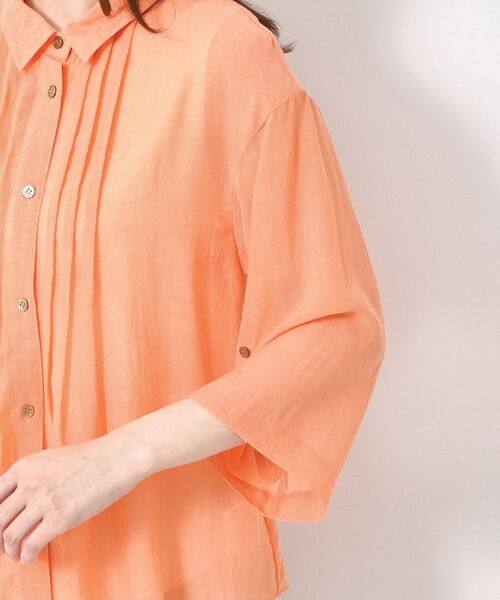 CORDIER / コルディア シャツ・ブラウス | 【M~4Lサイズ/洗える】シアードライシャツ | 詳細5