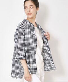 CORDIER / コルディア シャツ・ブラウス | 【洗える】涼し気サマーチェックシャツ