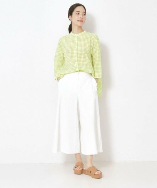 CORDIER / コルディア シャツ・ブラウス | 【洗える】涼し気サマーチェックシャツ | 詳細10