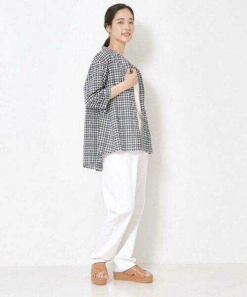 CORDIER / コルディア シャツ・ブラウス | 【洗える】涼し気サマーチェックシャツ | 詳細18