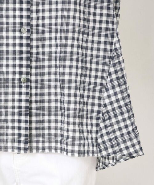 CORDIER / コルディア シャツ・ブラウス | 【洗える】涼し気サマーチェックシャツ | 詳細7