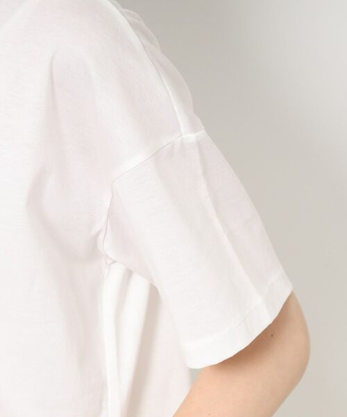 CORDIER / コルディア Tシャツ | 【M～4Lサイズ】刺繍＆スパンコール ロゴデザインTシャツ | 詳細5