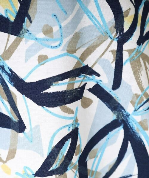 CORDIER / コルディア Tシャツ | 【M~4Lサイズ】カラーリーフプリントプルオーバージャージ | 詳細18