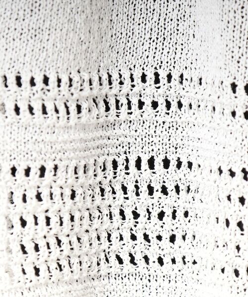 CORDIER / コルディア ベスト | 【和紙混素材/洗える】TSUMUGIニットベスト | 詳細10