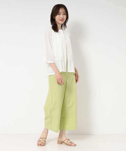 CORDIER / コルディア ノーカラージャケット | 【洗える】ドライメッシュジャケット | 詳細13