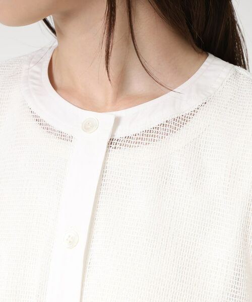 CORDIER / コルディア ノーカラージャケット | 【洗える】ドライメッシュジャケット | 詳細4