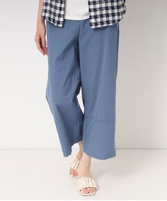 CORDIER / コルディア ショート・ハーフ・半端丈パンツ | 【接触冷感/ストレッチ/洗える】ステッチデザインストレートパンツ