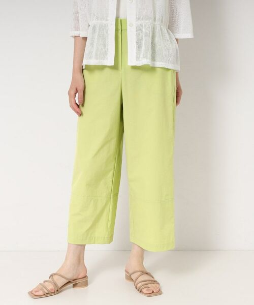 CORDIER / コルディア ショート・ハーフ・半端丈パンツ | 【接触冷感/ストレッチ/洗える】ステッチデザインストレートパンツ | 詳細16