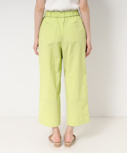 CORDIER / コルディア ショート・ハーフ・半端丈パンツ | 【接触冷感/ストレッチ/洗える】ステッチデザインストレートパンツ | 詳細3