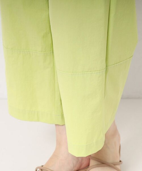 CORDIER / コルディア ショート・ハーフ・半端丈パンツ | 【接触冷感/ストレッチ/洗える】ステッチデザインストレートパンツ | 詳細6