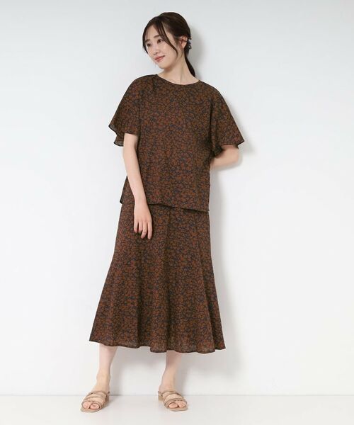 CORDIER / コルディア スカート | 【S~Lサイズ/セットアップ/洗える】ミラクルウェーブ スカート | 詳細17