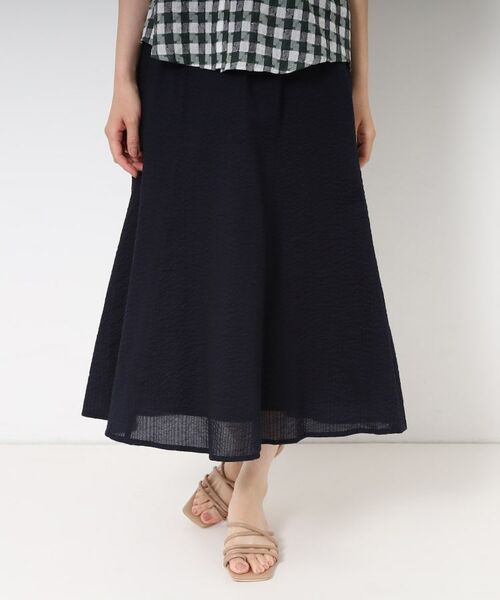 CORDIER / コルディア スカート | 【S~Lサイズ/セットアップ/洗える】ミラクルウェーブ スカート | 詳細7