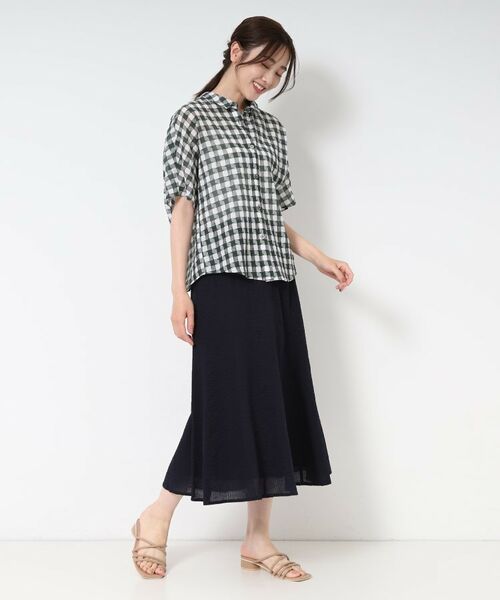 CORDIER / コルディア スカート | 【S~Lサイズ/セットアップ/洗える】ミラクルウェーブ スカート | 詳細9