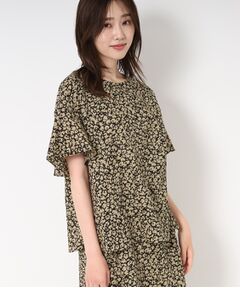 CORDIER / コルディア シャツ・ブラウス | 【M～4Lサイズ/セットアップ/洗える】ミラクルウェーブ フェミニンブラウス