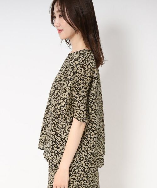 CORDIER / コルディア シャツ・ブラウス | 【M～4Lサイズ/セットアップ/洗える】ミラクルウェーブ フェミニンブラウス | 詳細2