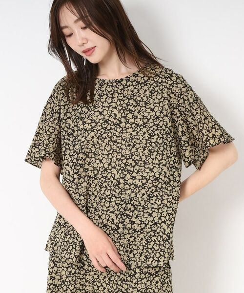 CORDIER / コルディア シャツ・ブラウス | 【M～4Lサイズ/セットアップ/洗える】ミラクルウェーブ フェミニンブラウス | 詳細24