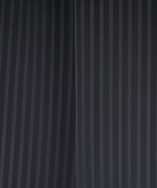 CORDIER / コルディア シャツ・ブラウス | 【M~4Lサイズ/セットアップ/洗える】艶サテンストライプ フレアブラウス | 詳細14