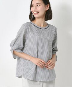 CORDIER / コルディア シャツ・ブラウス | 【洗える】一枚着るだけでサマになるフェミニンプルオーバー