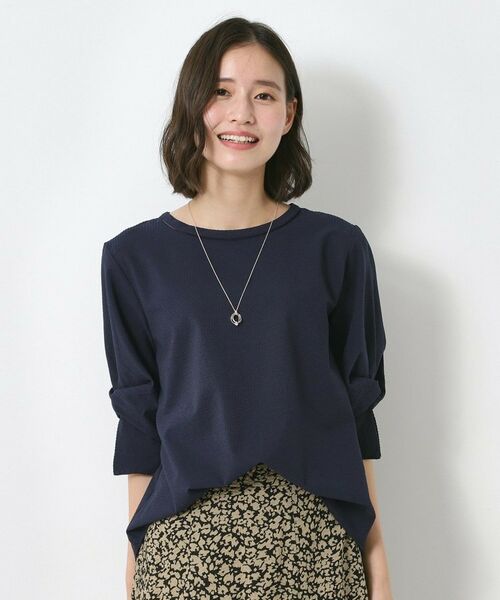 CORDIER / コルディア シャツ・ブラウス | 【洗える】一枚着るだけでサマになるフェミニンプルオーバー | 詳細12