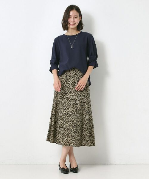 CORDIER / コルディア シャツ・ブラウス | 【洗える】一枚着るだけでサマになるフェミニンプルオーバー | 詳細14