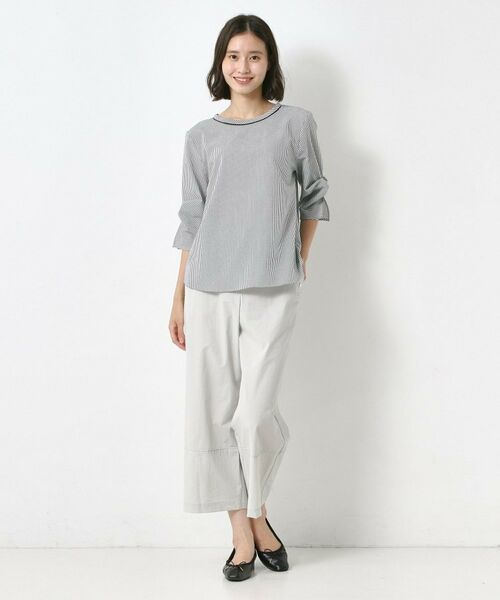 CORDIER / コルディア シャツ・ブラウス | 【洗える】一枚着るだけでサマになるフェミニンプルオーバー | 詳細18