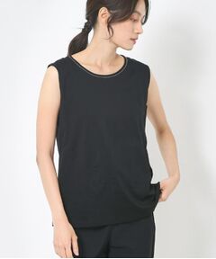 CORDIER / コルディア キャミソール・チューブトップ | 【M～4Lサイズ】レイヤードスタイルはお任せ コットンスムースタンクトップ