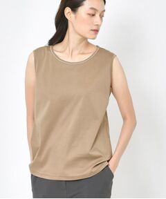 CORDIER / コルディア キャミソール・チューブトップ | 【M～4Lサイズ】レイヤードスタイルはお任せ コットンスムースタンクトップ