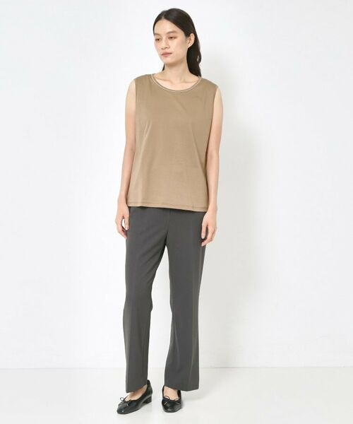 CORDIER / コルディア キャミソール・チューブトップ | 【M~4Lサイズ】レイヤードスタイルはお任せ コットンスムースタンクトップ | 詳細12
