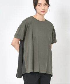 CORDIER / コルディア カットソー | シックジャージ バックプリーツプルオーバー