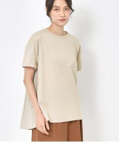 CORDIER / コルディア カットソー | シックジャージ バックプリーツプルオーバー