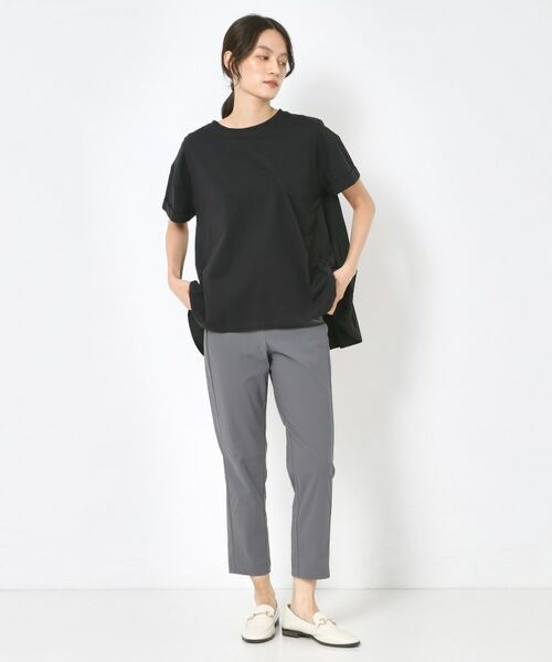 CORDIER / コルディア カットソー | シックジャージ バックプリーツプルオーバー | 詳細10