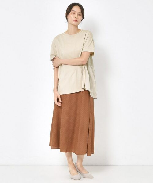 CORDIER / コルディア カットソー | シックジャージ バックプリーツプルオーバー | 詳細14