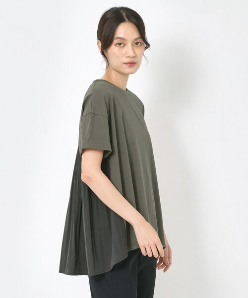 CORDIER / コルディア カットソー | シックジャージ バックプリーツプルオーバー | 詳細16